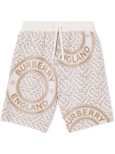 Burberry Kids pantalon de jogging à imprimé Montage - Tons neutres