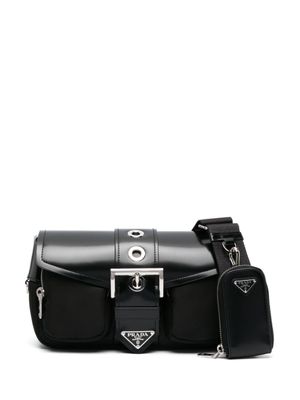 Prada "petit sac porté épaule ""Pocket""" - Noir