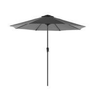 Opvouwbare parasol met zwengel zonder standaard, Grijs / 2,7 M - thumbnail