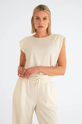 Maicazz Solo- Top Sp26.60.317 Tops En Singlets Offwhite