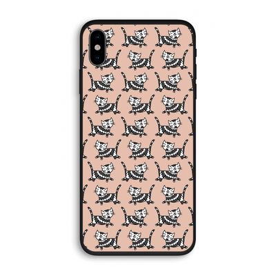 Zwarte poes: iPhone XS Biologisch afbreekbaar hoesje