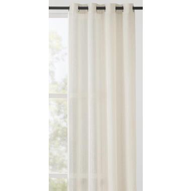 Gordijn Lilly - beige - 140x280 cm (1 stuk) - Leen Bakker