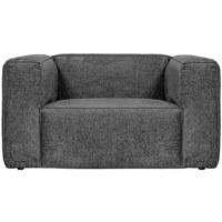 WOOOD Bean Fauteuil - Structure Velvet - Cloud Sky - 74x146x98