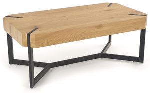 Salontafel Lavida 110 cm breed in goud eiken