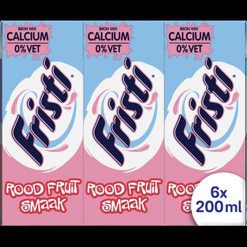 Fristi Rood Fruit 6 x 200 ml bij Jumbo