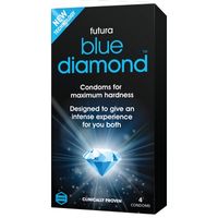 blue diamond condooms 4st. - thumbnail