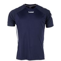 Hummel 160005 Authentic Tee - Navy-White - L