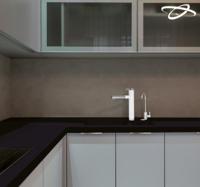 Donker steeneffect keuken muursticker