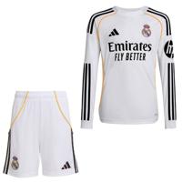 adidas Real Madrid Thuisset Lange Mouwen 2025-2026 Kids