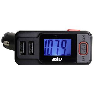 AIV FMT-719 BT-RDS FM-transmitter Incl. handsfree-functie, Met afstandsbediening