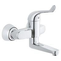 GROHE Euroeco veiligheids wandkraan met koppelingen chroom 32792000 - thumbnail