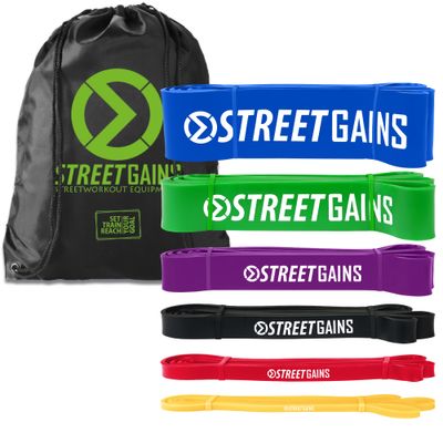 Complete Pack - Resistance Fitness Bands - Inclusief Draagtas | StreetGains®