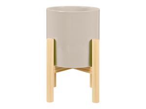 LIVARNO home Keramische bloempot (Bruin)