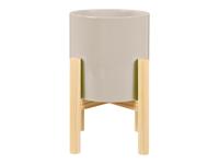 LIVARNO home Keramische bloempot (Bruin)
