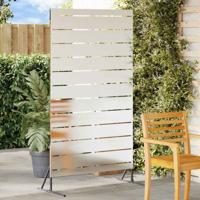 VidaXL Privacyscherm grijs 100 x 50 x 180 cm staal