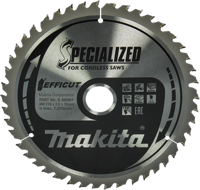 Makita Accessoires afkortzaagblad hout | efficut 216x30x2,0 45t 10g - e-06987 - e-06987