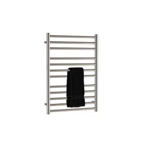 EH Design Radiator Athena 60x120 cm Geborsteld RVS