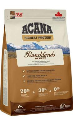 ACANA Highest Protein Ranchlands Dog - droog hondenvoer - 2 kg