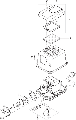 Connection kit AquaOxy 2500-7500