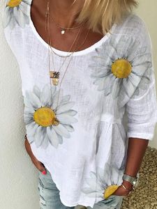 Floral Cotton Top