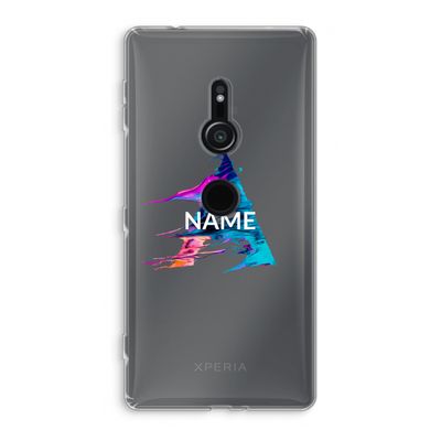 Abstract Spectrum: Sony Xperia XZ2 Transparant Hoesje