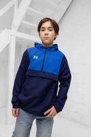 Under Armour Challenger Anorak Windbreaker Kids Donkerblauw - Maat 128 - Kleur: DonkerblauwBlauw | Soccerfanshop