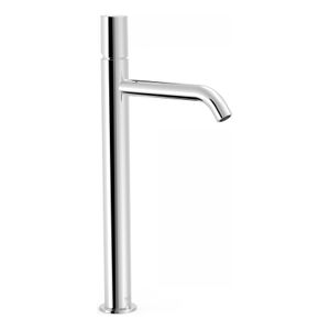 Wastafelkraan Tres Study | Opbouw | Mengkraan | Hoog model | 1-knop | Rond | Chroom