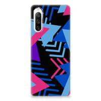 Sony Xperia 10 IV | TPU Hoesje | Funky Triangle