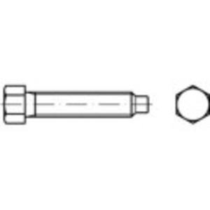 TOOLCRAFT 108825 Zeskantbout M16 120 mm Buitenzeskant DIN 561 Staal 10 stuk(s)