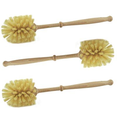 Sorx toiletborstel - 3x stuks - hout - 36 cm - wc-borstels/toiletborstels