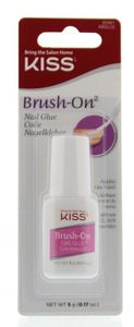 Nail glue brush on