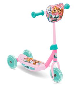Nickelodeon Paw Patrol 3 wiel kinderstep meisjes roze/lichtblauw
