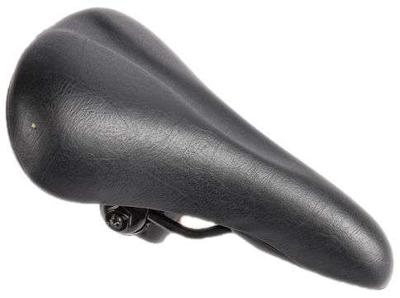 Fietszadel voor 20-24" kinderfiets - zwart