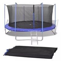 VidaXL Veiligheidsnet voor 4,57 m ronde trampoline VidaXL Veiligheidsnet voor 4,57 m ronde trampoline