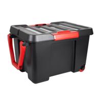 EDA outdoor/tuin StockR opberg box - vocht- en vorstbestendig - zwart - 120 liter - 77 x 56 x 48 cm