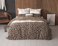 Sleeptime - Dream and Sleep Dekbedovertrek - Katoen - Taupe - 240 x 220 Sleeptime - Dream and Sleep Dekbedovertrek - Katoen - Taupe - 240 x 220