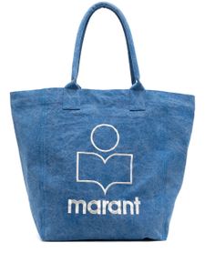 ISABEL MARANT sac cabas Yenky à logo brodé - Bleu