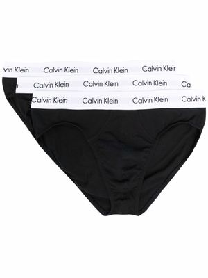 Calvin Klein Underwear slip à bande logo - Noir
