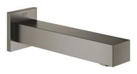 Baduitloop GROHE Eurocube Baduitloop Hard Graphite Geborsteld