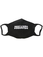 DSQUARED2 masque à logo - Noir - thumbnail