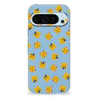 TPU bumper voor Google Pixel 9 | 9 Pro Katten Emojis