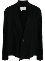 Greg Lauren cardigan en laine - Noir