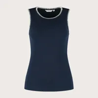 Florez - Blauw | Dames | Top | Blauw | XXL | regular | Kamst mode