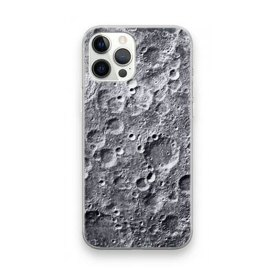 Maanlandschap: iPhone 12 Pro Max Transparant Hoesje