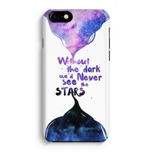 Stars quote: iPhone 8 Volledig Geprint Hoesje