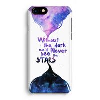 Stars quote: iPhone 8 Volledig Geprint Hoesje