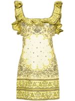 ZIMMERMANN robe Matchmaker Frilled à coupe mi-longue - Jaune