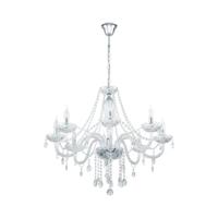Eglo KroonluchterBasilano 1 82cm 8-lichts grijs - 39101