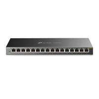 TP-Link TL-SG116E Unmanaged L2 Gigabit Ethernet (10/100/1000) Zwart - thumbnail