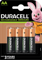 Duracell AA 1300mAh Stay Charged 4x - thumbnail